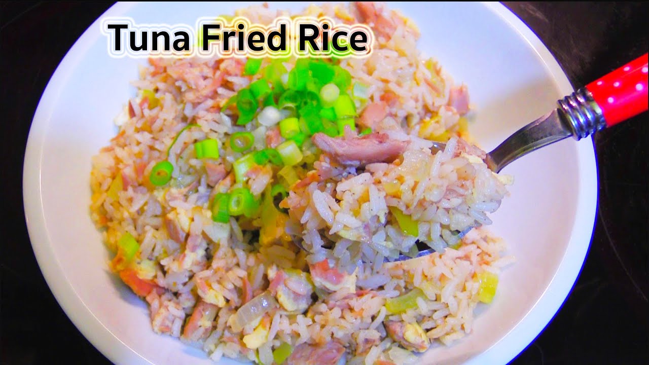 Tuna Fried Rice with Egg and Onion Breakfast Recipe YouTube