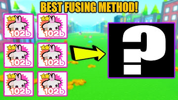 *NEW* FUSING EVERY EASTER PET IN Pet Simulator X | (Easter Update)