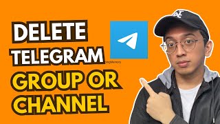 HOW TO DELETE TELEGRAM GROUP OR CHANNEL