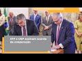 📺 JJ – Presidente do STF assina acordo de cooperação com a Universidade de São Paulo