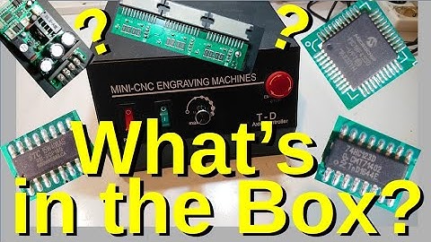 Second Hand CNC3040 Part 6: "Unboxing" of my CNC Controller. What is in the Box?