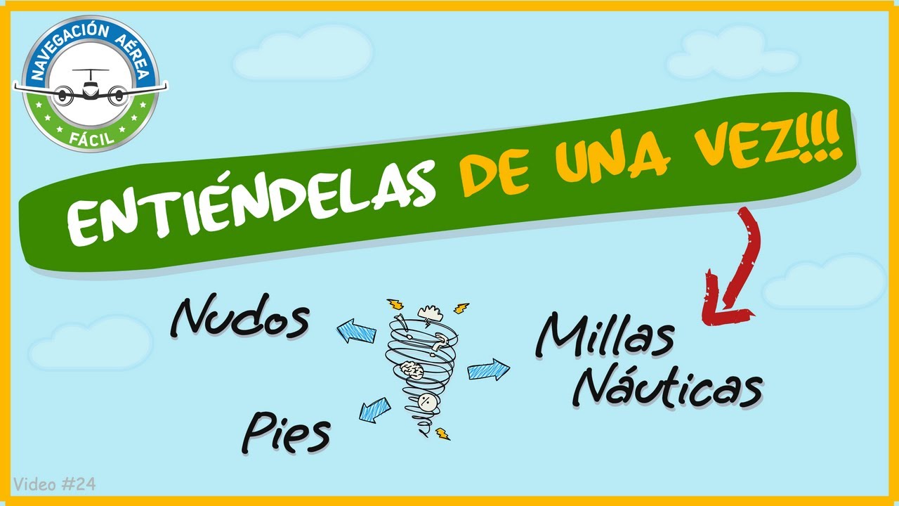 Unidades en Aviación ✈️ Explicadas FÁCIL | Millas Náuticas, Nudos, Pies y más...