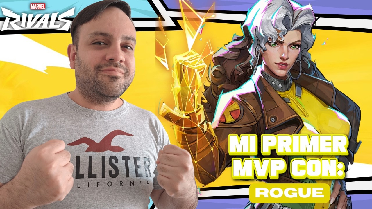 Primer MVP con Rogue 🔥 Cómo jugarla en Ranked | Marvel Rivals
