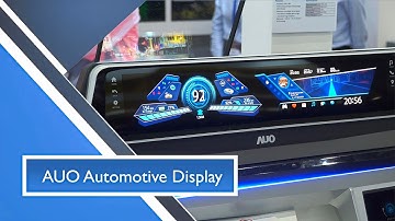 【SID Display Week 2021】AUO Automotive Display