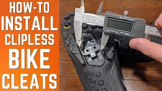 HowTo Install Cleats on Cycling Shoes The RIGHT WAY! | Clipless Pedal DIY for Shimano SPD and More.