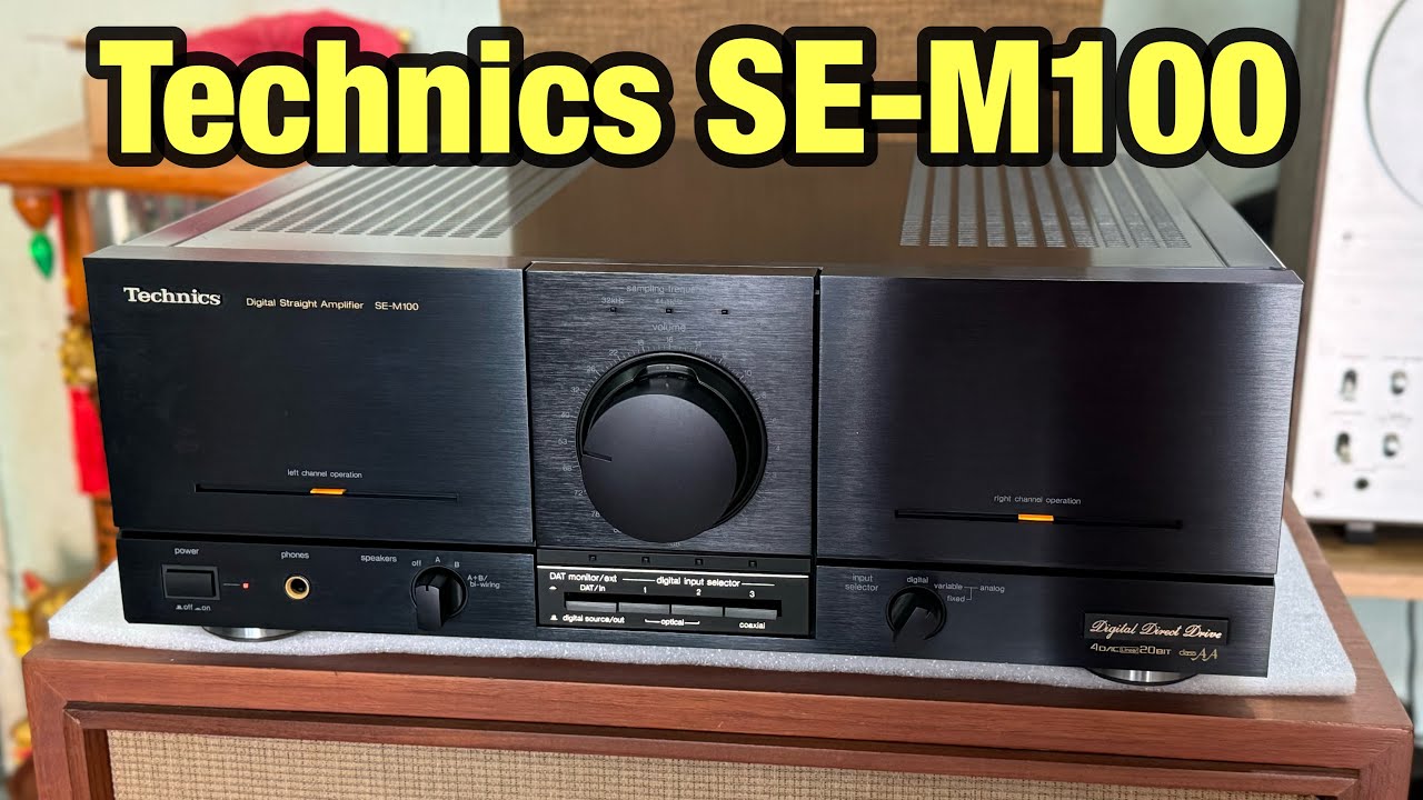Technics SE-M100 - YouTube
