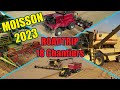  roadtrip moisson 2023  18 chantiers en 120 secondes  claasnew hollandfendtjohndeerecase