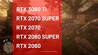 RTX 3060 Ti vs RTX 2070 SUPER vs RTX 2070 vs RTX 2060 SUPER vs RTX 2060 | Test in 12 Games with