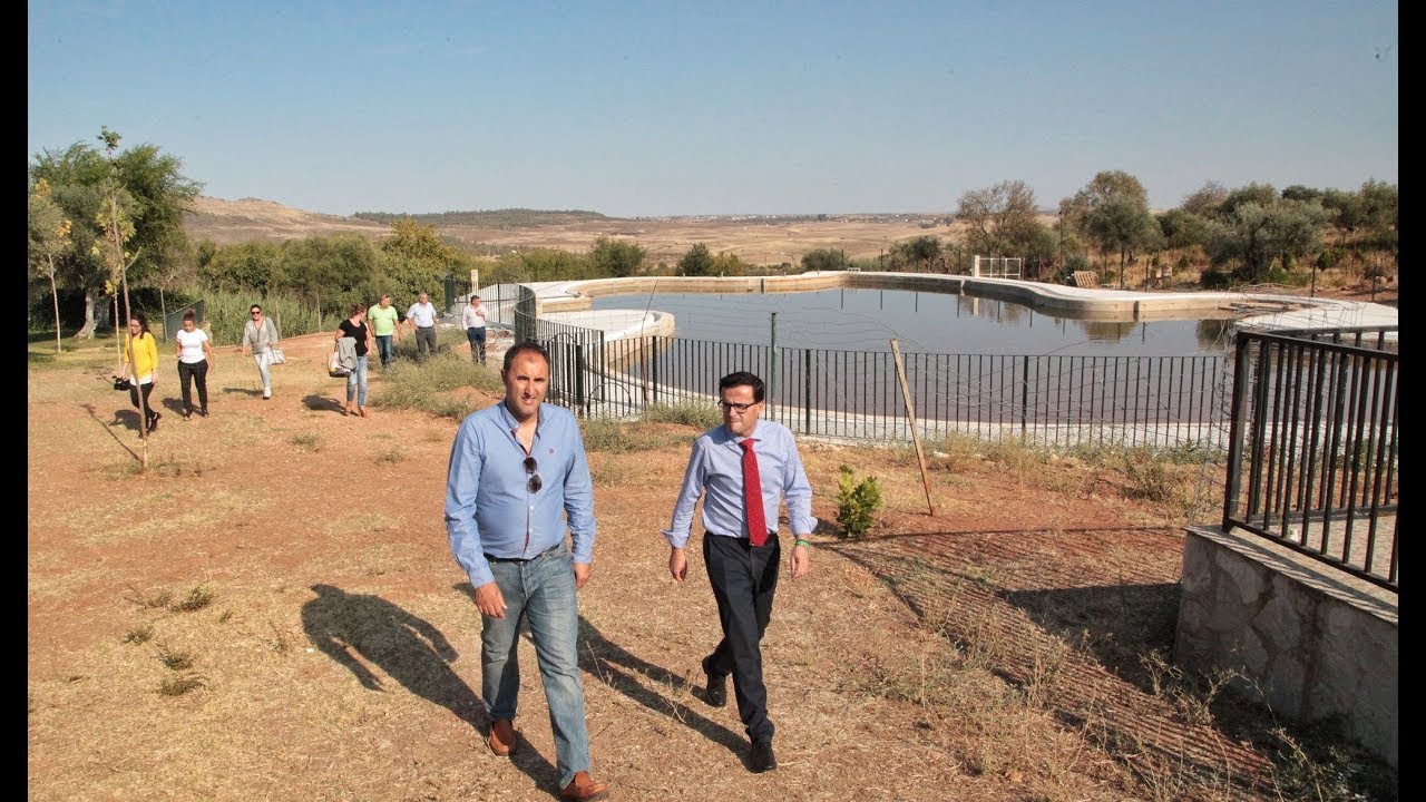 Miguel Ángel Gallardo visita Alconera