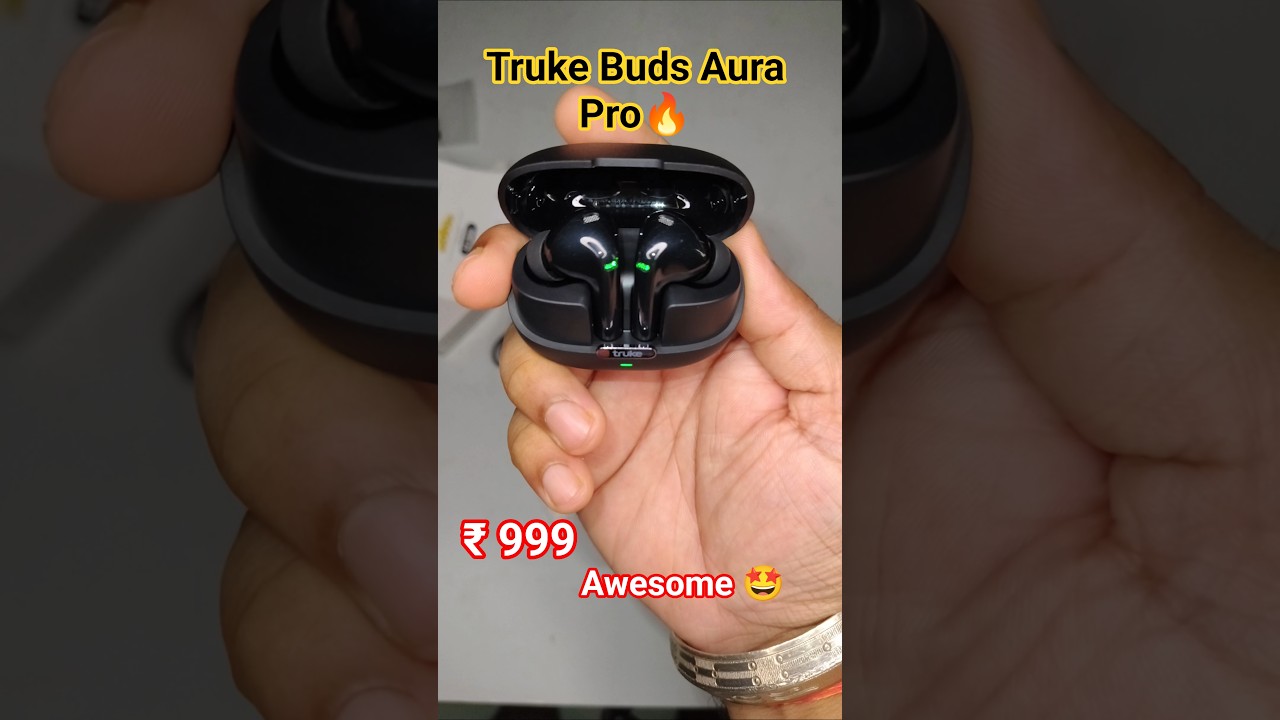Truke Buds Aura Pro🔥 Earbuds Unboxing & Review 