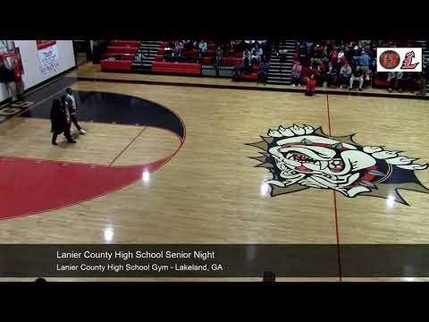 Lanier County High School 2020 Basketball Senior Night