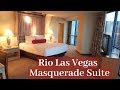 Rio Las Vegas - Deluxe Suite 2 Queens - YouTube