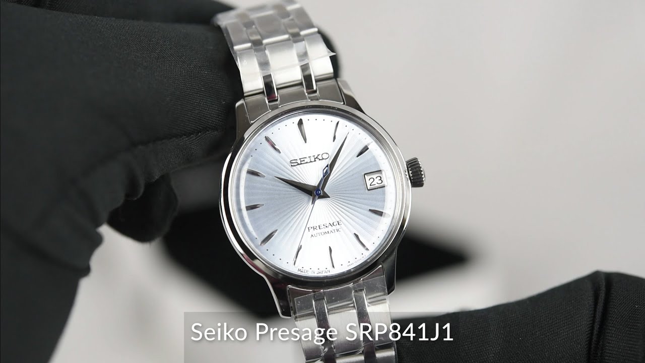 Seiko Presage SRP841J1 - YouTube