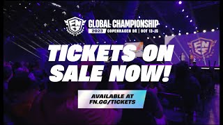 2023 FNCS Global Championship | Tickets