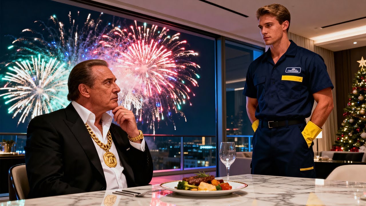 Gay Mafia Boss Spent Christmas Alone… Until His Janitor Said, “Come Have Dinner at My Place"