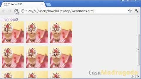 Tutorial XHTML y CSS - 50 - Creando una Galeria de Imagenes