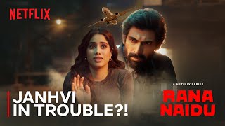 Rana Sorts Janhvi Kapoor's Troubles | Rana Naidu | Netflix India
