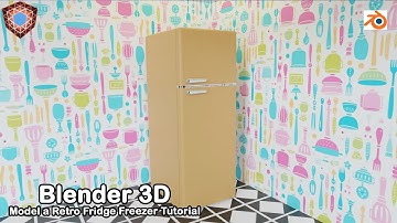 Modelling this Retro Fridge Freezer.