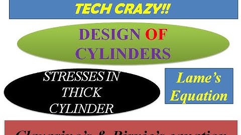 UNIT 04 Design of Cylinders(REC) 2