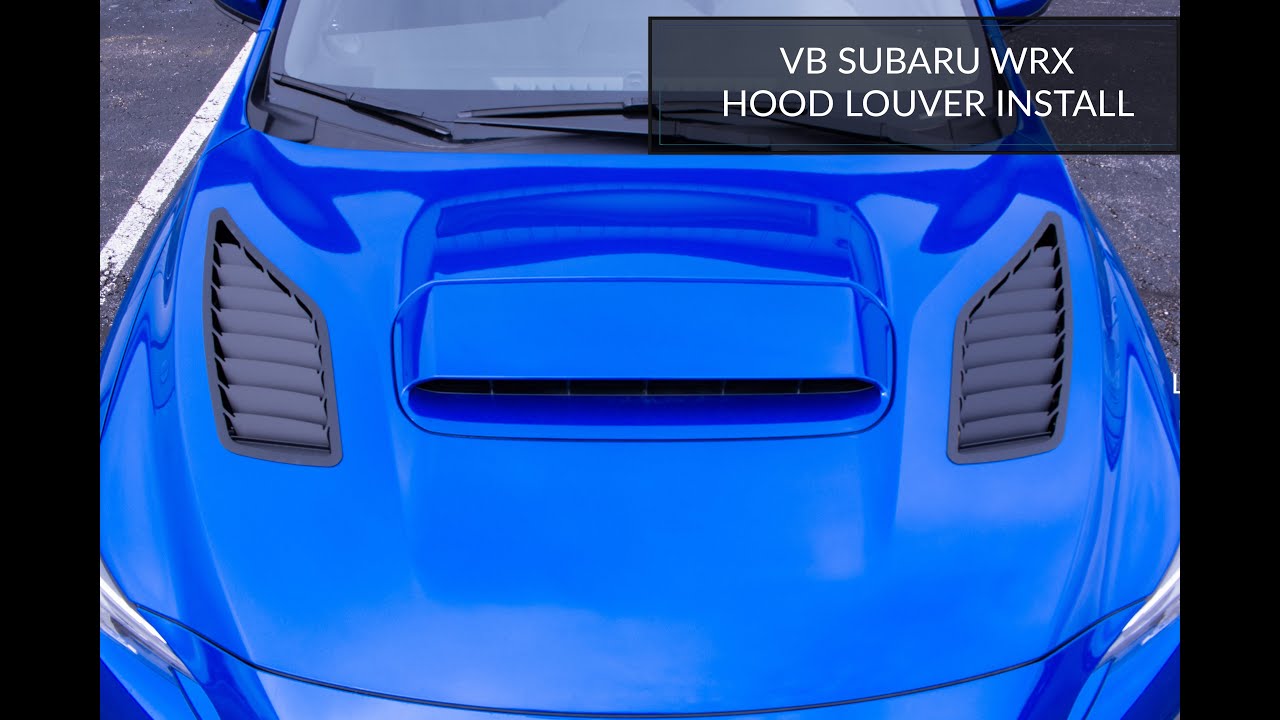 ウーハー J2P - Hood Louver Kit | Verus Engineering