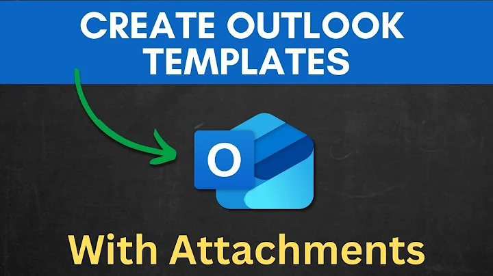 How to Create & Use Templates (with attachments) in New Outlook