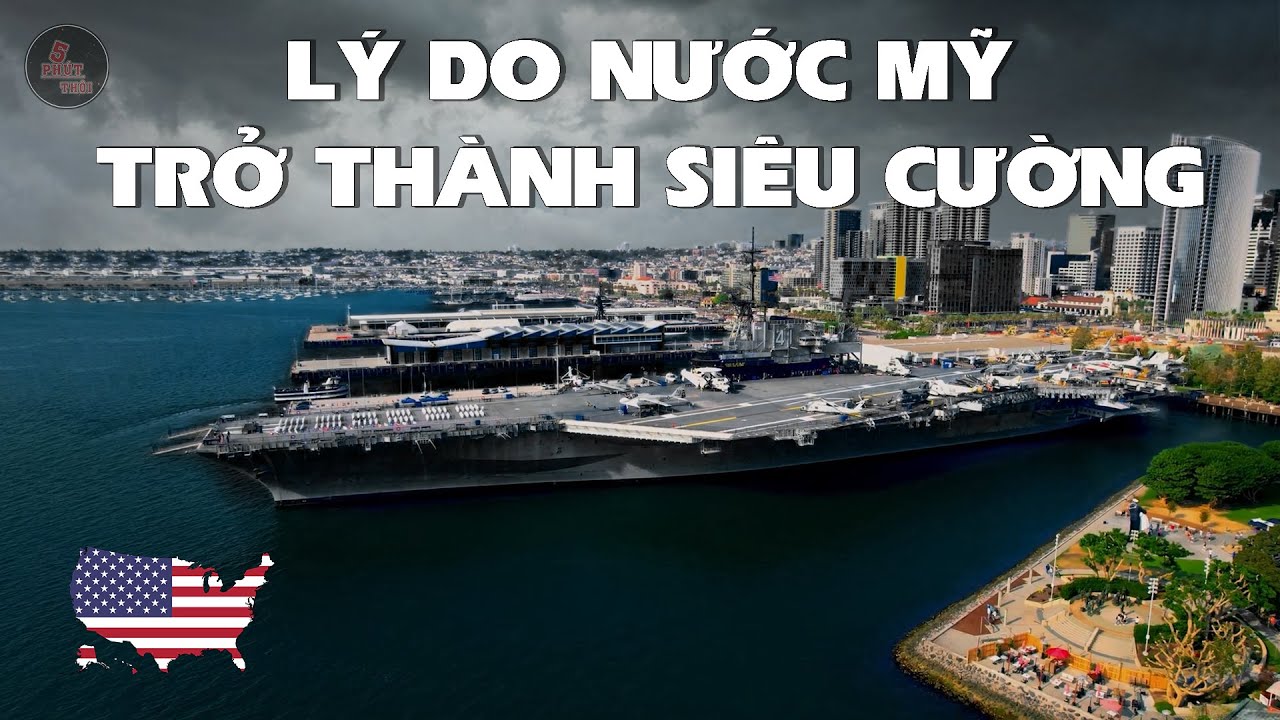 TẠI SAO MỸ LÀ SIÊU CƯỜNG DUY NHẤT TRÊN THẾ GIỚI VÀ NHỮNG CÁI NHẤT CỦA MỸ