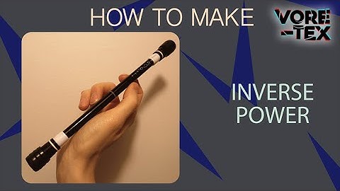 HOW TO MAKE - INVERSE POWER (Supawit black mod)