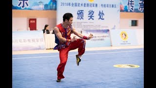 wushu-Men's Nan Quan 男子南拳 第1名 广东 李剑鸣 9.15分 li jian ming 2018年全国武术套路冠军赛(传统项目赛区)