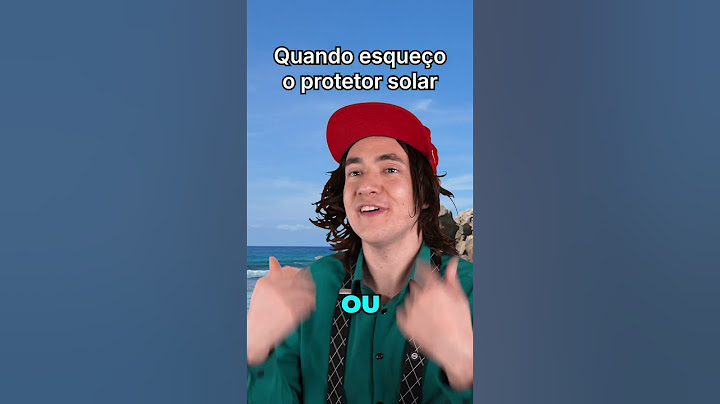 Quando eu esqueço o protetor solar... I Dearo e Manu