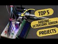 Top 5 Arduino-Ultrasonic Sensor Projects for beginners