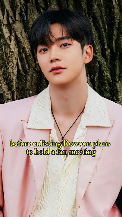Rowoon to Begin Military Service in July 2025 😢💜 #rowoon #military #sf9 #kdrama
