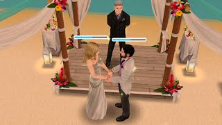 Sims Freeplay || Boda de Jennifer ❤︎ en Isla del Amor Tropical