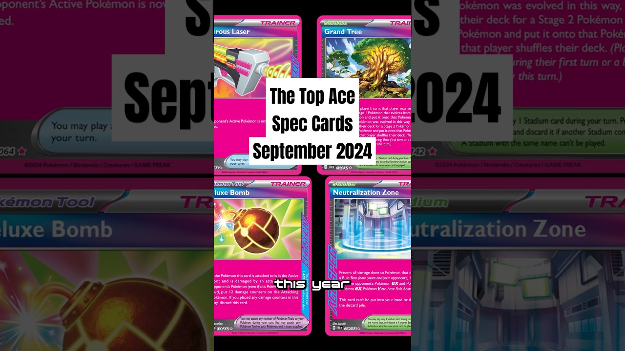 The Top Ace Spec Cards | September 2024 