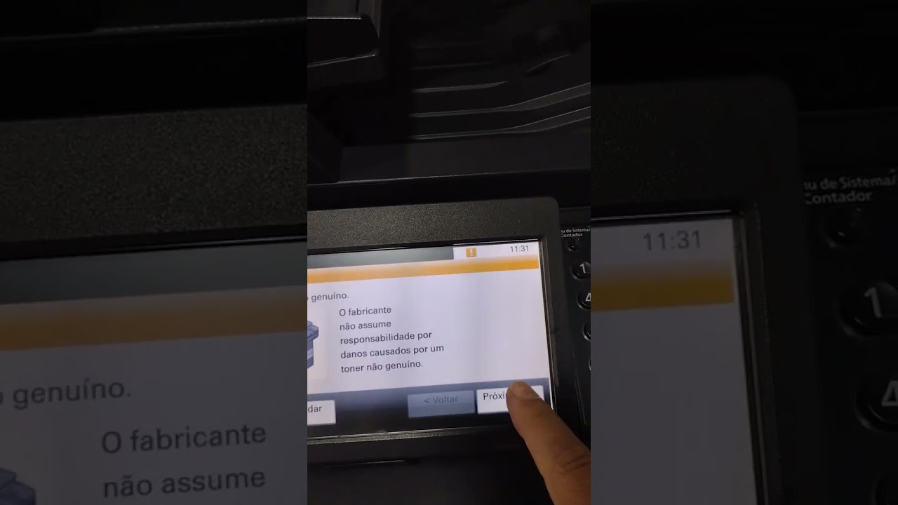 Liberar impressora Kyocera M3040/3550 quando Cartucho não tem chip ou com redefeito