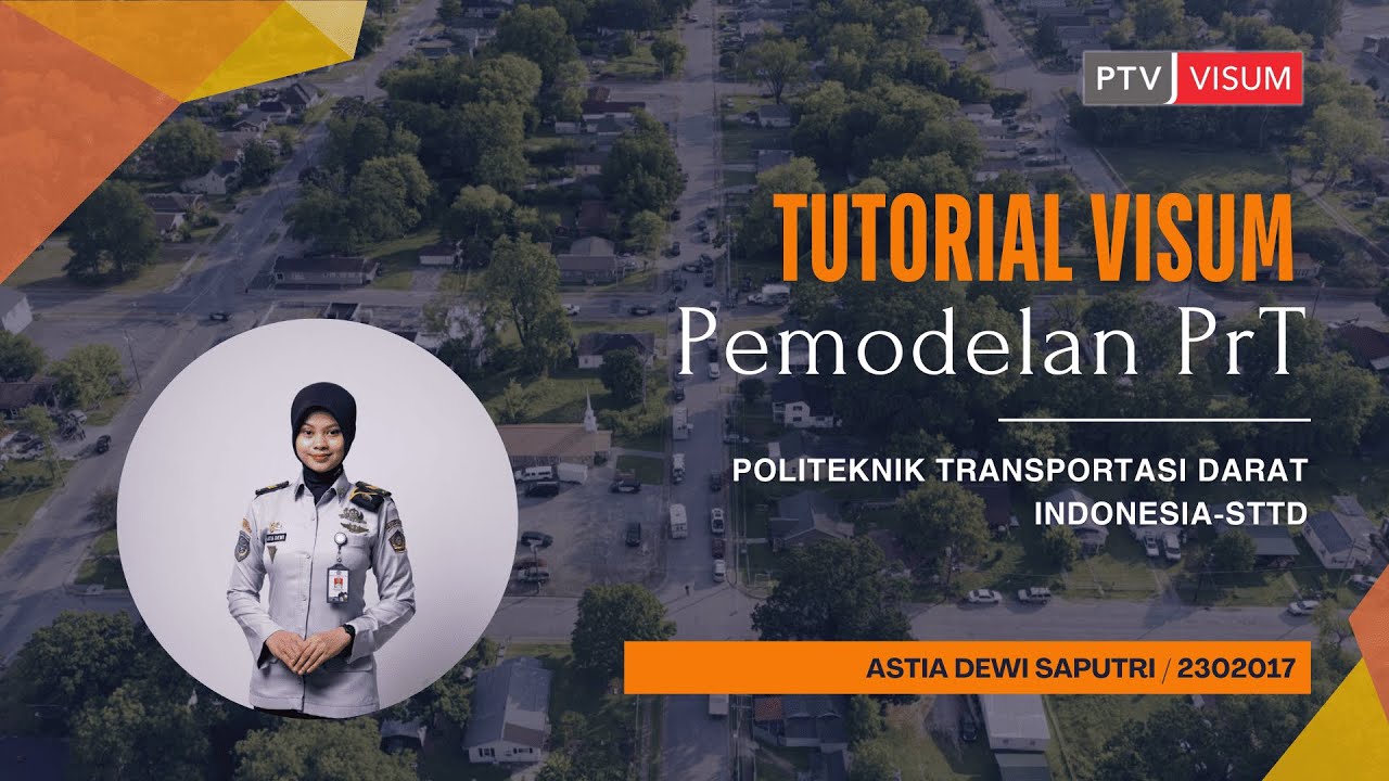 Tutorial Pemodelan PrT (PRIVATE TRANSPORT) Menggunakan PTV VISUM - YouTube