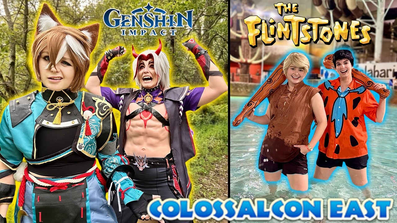 Itto, Gorou & Yabba-Dabba-Doo! [Colossalcon East 2025 Vlog - PART 2]