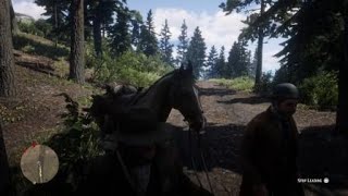 RDR2: Man scared of horses