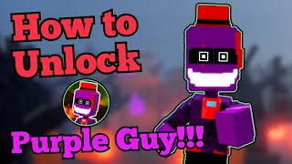 How to Unlock Purple Guy!!! | Return to Animatronica | Roblox