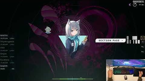 6 digits "passes" 8⭐ 300bpm stream map