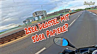 Mit dem 50er offiziell 25kmh fahren!? ILLEGAL? Wird man dafür bestraft?