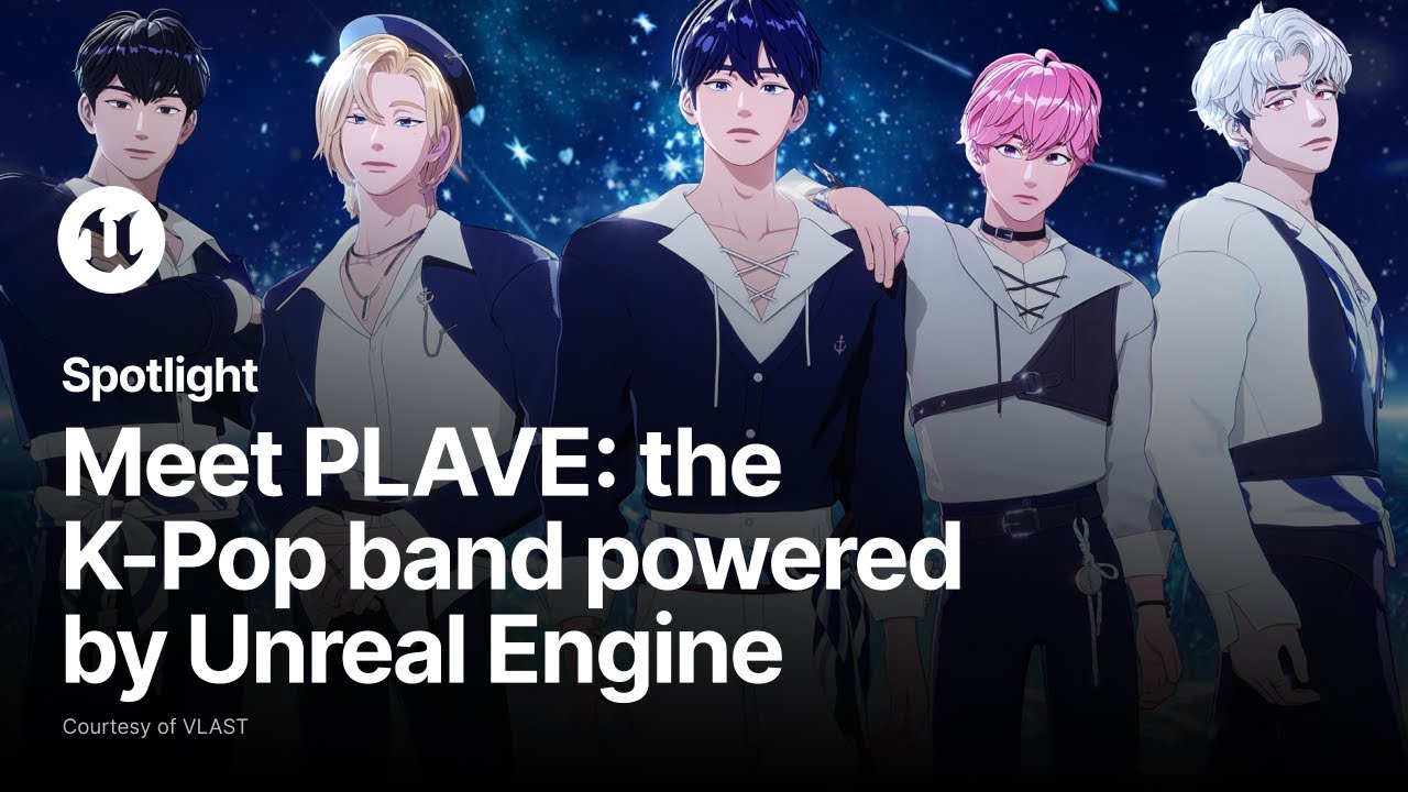 Introducing PLAVE: the animated Korean boy band powered by Unreal Engine