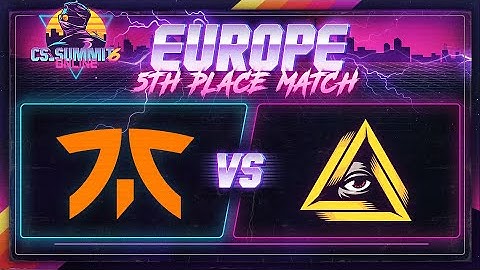 Fnatic vs GODSENT (Nuke) - cs_summit 6 Online: EU Playoffs - Game 2