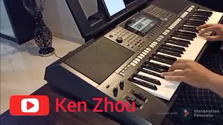 哭砂 Khu Sa Instrumental Music Cover by Ken Zhou ( Yamaha PSR S970 )