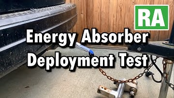 Energy Absorber Deployment Test - MacRae Training