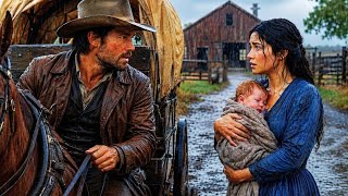 A Widowed Rancher Stopped for a Mother and Baby in the Rain… She Said 'May We Sleep in Your Barn'