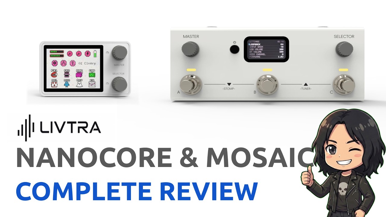 日本未発売！LIVTRA NANOCORE 超小型マルチエフェクター 45 / ,000] LIVTRA 