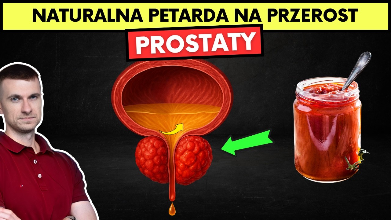 W 4 tygodnie pożegnaj się z przerostem prostaty tymi 3 produktami.