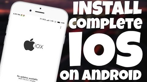 Install Complete iOS System in any Android Phone | Only 2 Minutes | 14MB