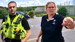 Police and Governor EDUCATE Security KAREN HMP Erlestoke