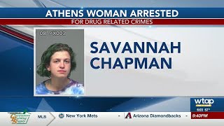 Athens woman arrested for drug crimes